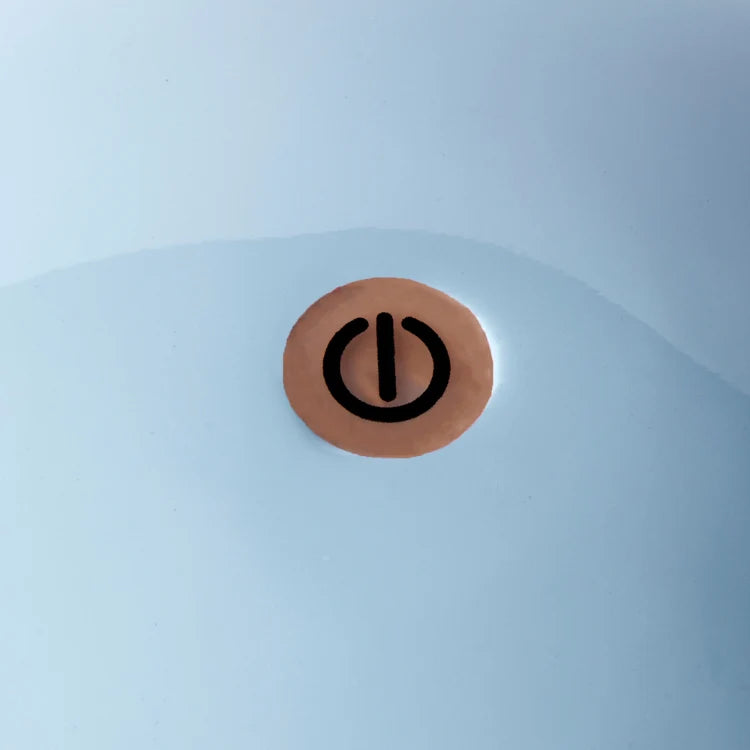 Bobbin LED Table Lamp – Light Blue