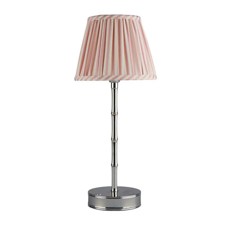 Empire Lampshade – Pink Stripe (16 cm)