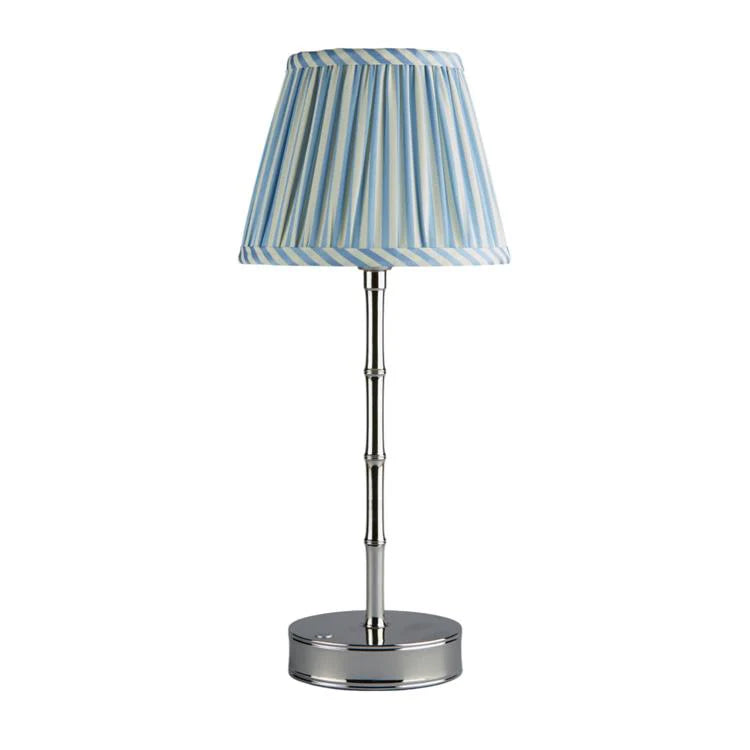 Empire Lampshade – Blue Stripe (16 cm)