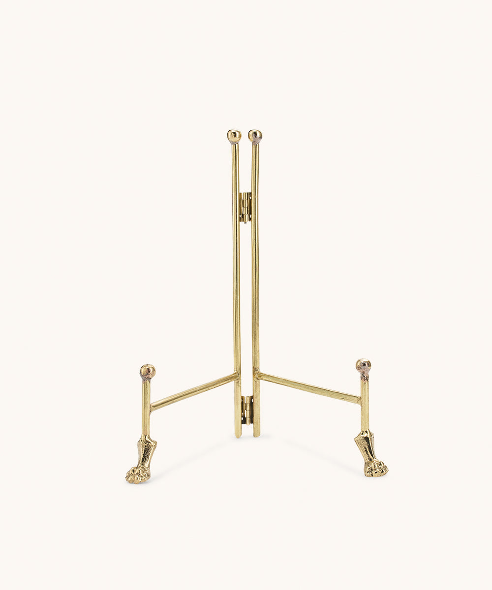 Lion Feet Stand – Decoratieve Standaard – Goudkleurig Messing – 20 x 20 x 10 cm