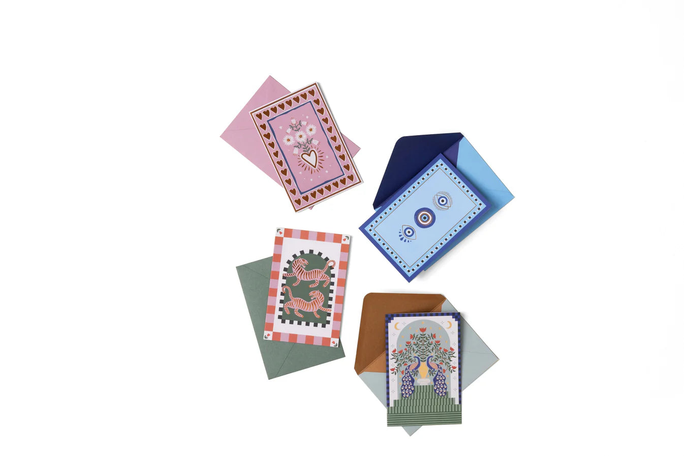 Greeting cards A Dopo - Set of 16