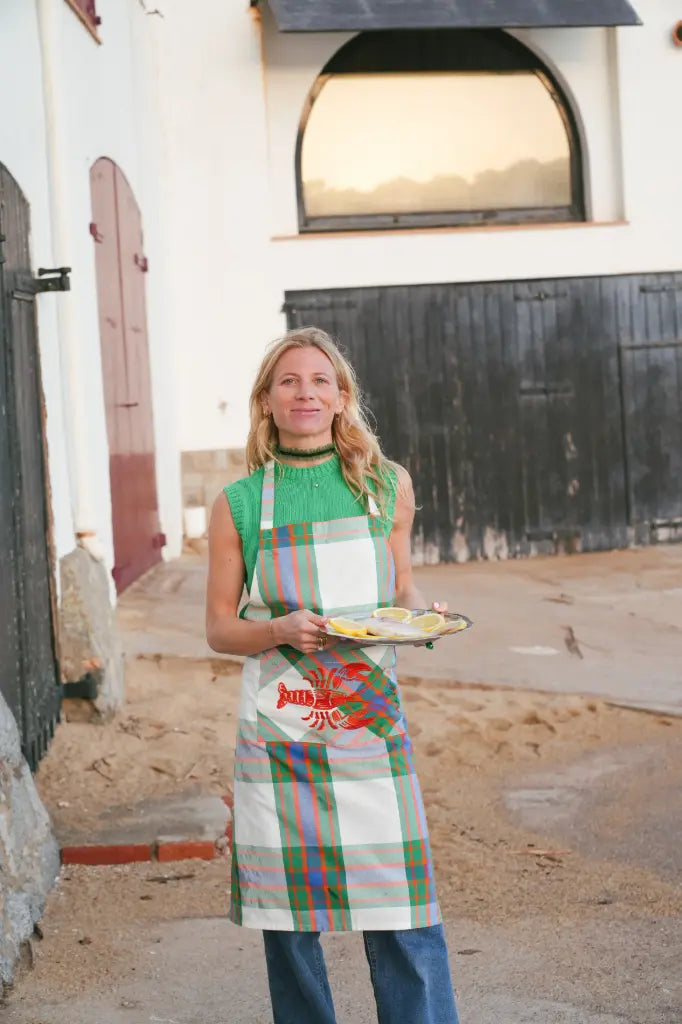 Keukenschort - Octave Green - Kreeft