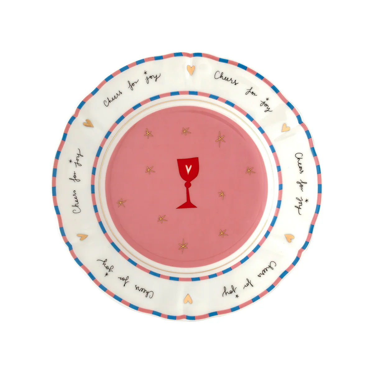 Pangea - Ontbijbord - Roos - Ø 20.5 cm
