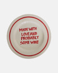 Bord - 'Made with love and probably some wine' - Ø27