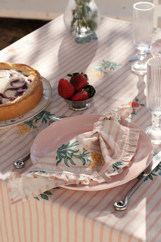 Stoffen Servetten - Rose Pink (Set 2)