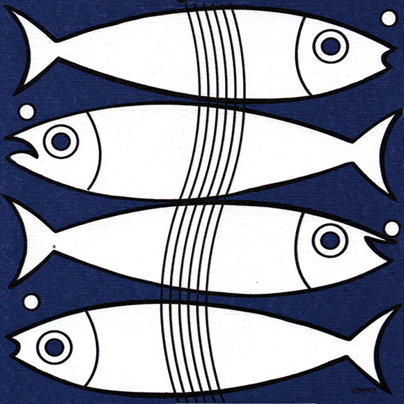 Napkins - Red Vichy - 40x40
