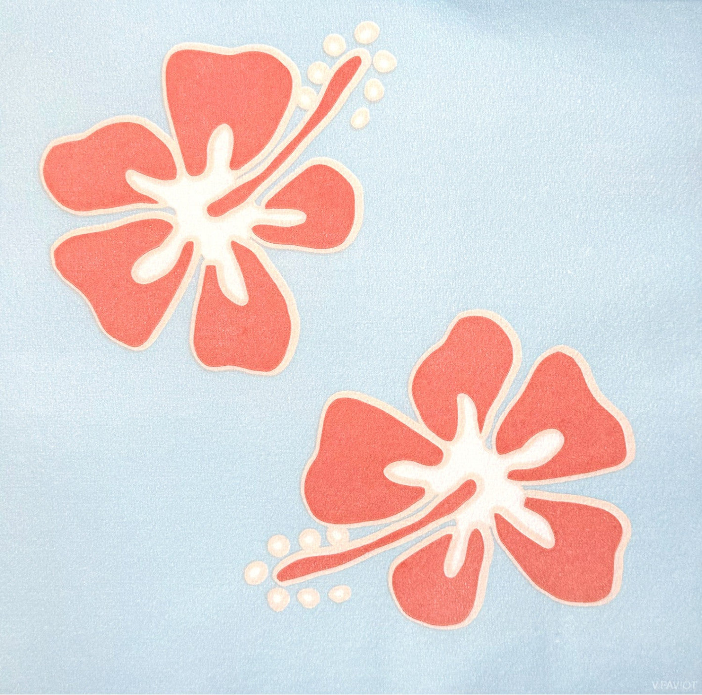 Napkins - Red Vichy - 40x40