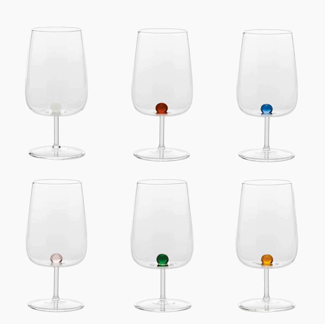 Bilia Goblet – Set van 6 Wijnglazen