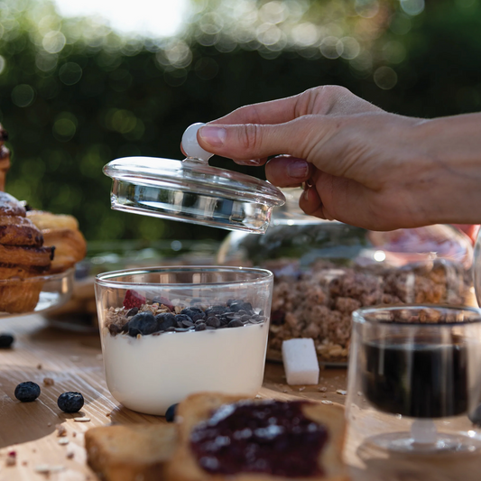 Bilia Glazen Container met Deksel
