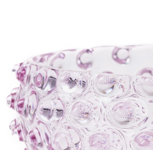 Kristallen kom – Lilla -  17 cm