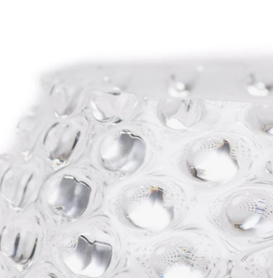 Kristallen kom – Transparant -  17 cm