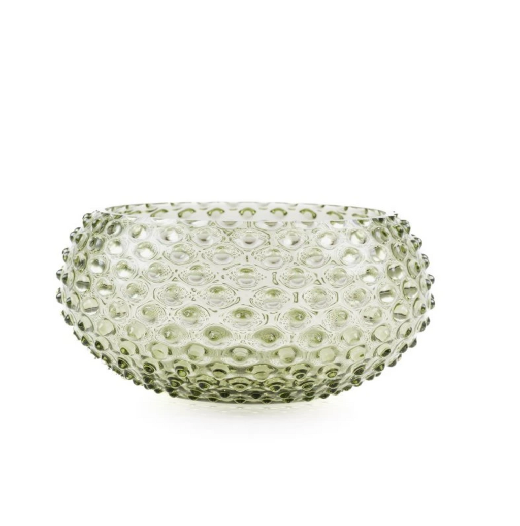 Crystal bowl – Green – 23 cm 