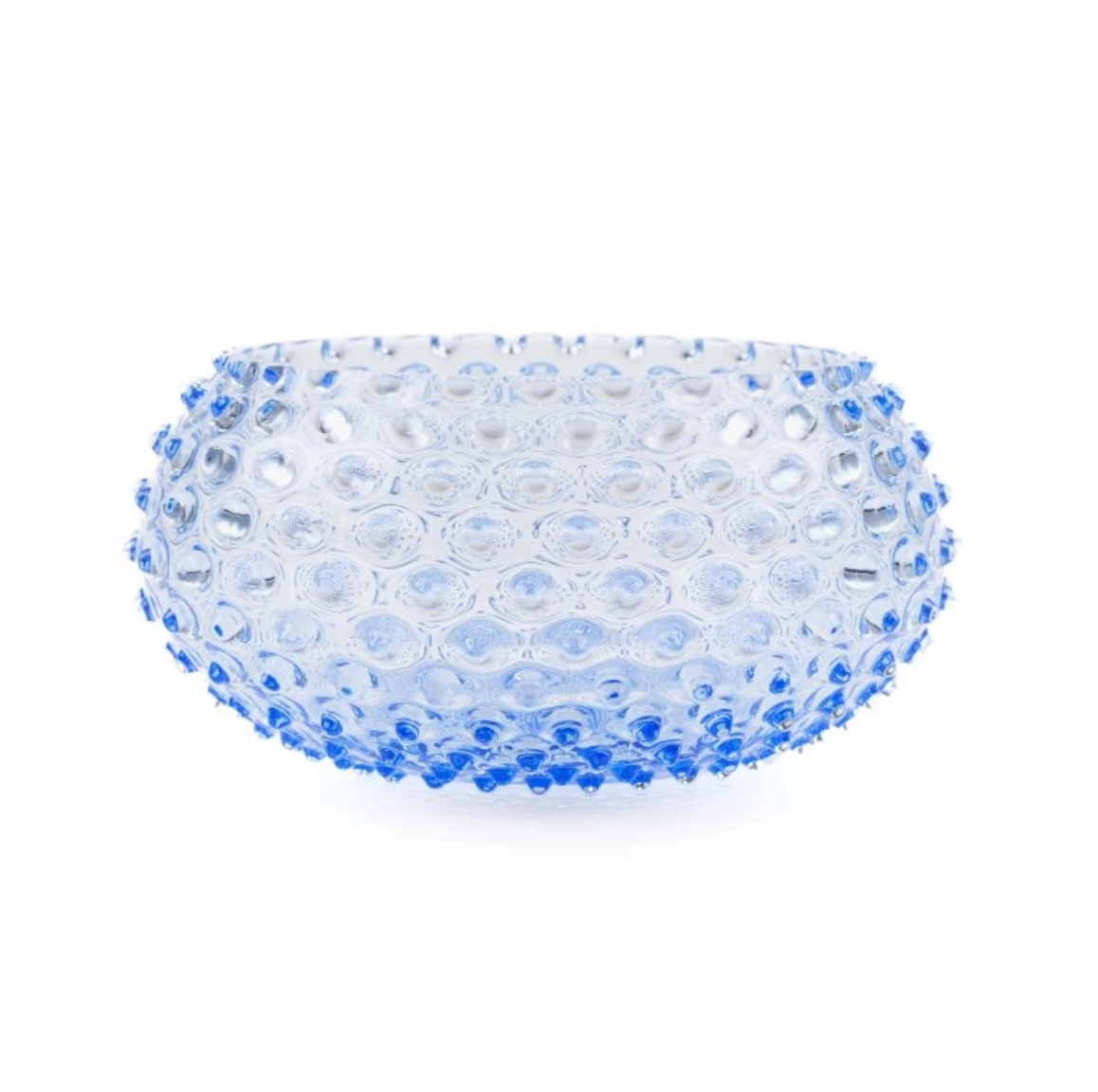 Kristallen kom – Blauw -  23 cm