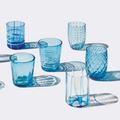 Melting Pod - Blue - Set of 6 Glasses
