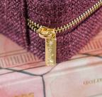 Reissieradendoos Linnen effect - Bordeaux