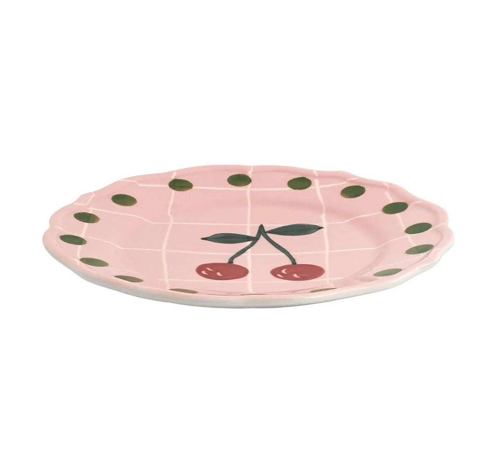 Quadri - Ontbijtbordje - Roze - Ø 22,5 cm