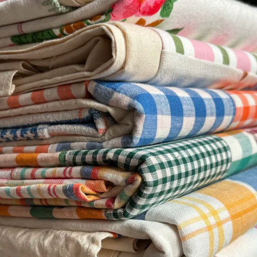 Tafellaken - Roos/Beige - 175x250cm