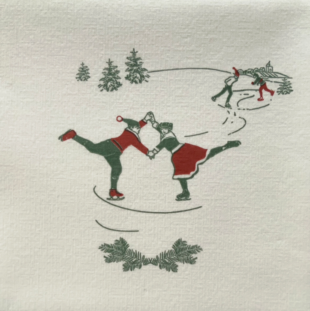 Paper Christmas and winter napkins 40x40