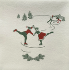 Paper Christmas and winter napkins 40x40