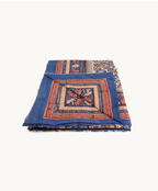 Hand-printed tablecloth "Bluebell" - 2 sizes