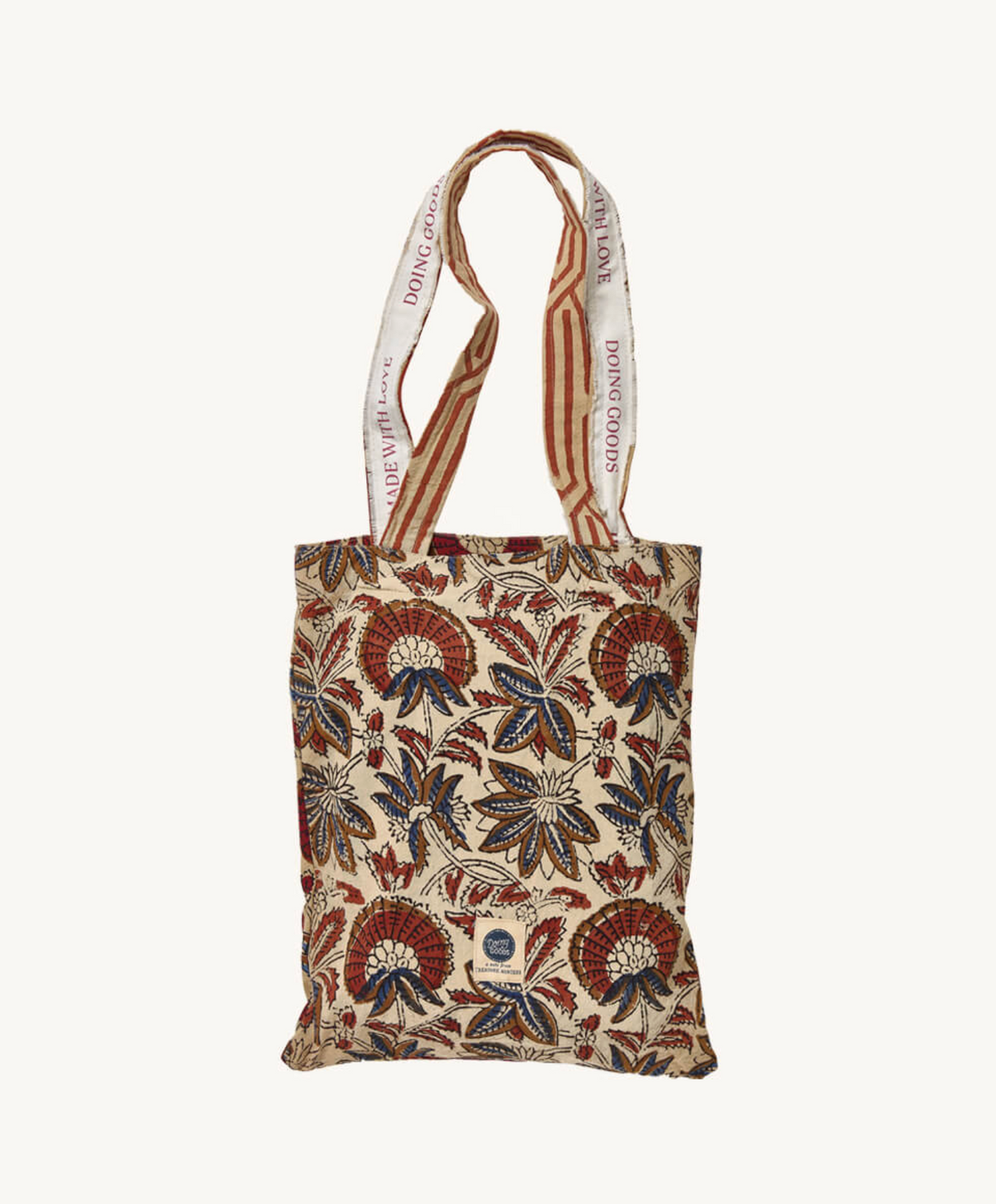 Hand-printed tablecloth "Willow" - 2 sizes