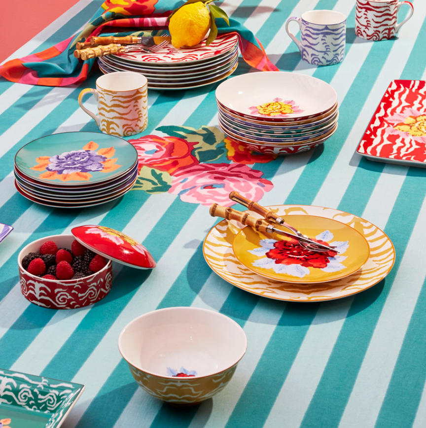 Indian Tiger - Bowl - Gold - ⌀ 15