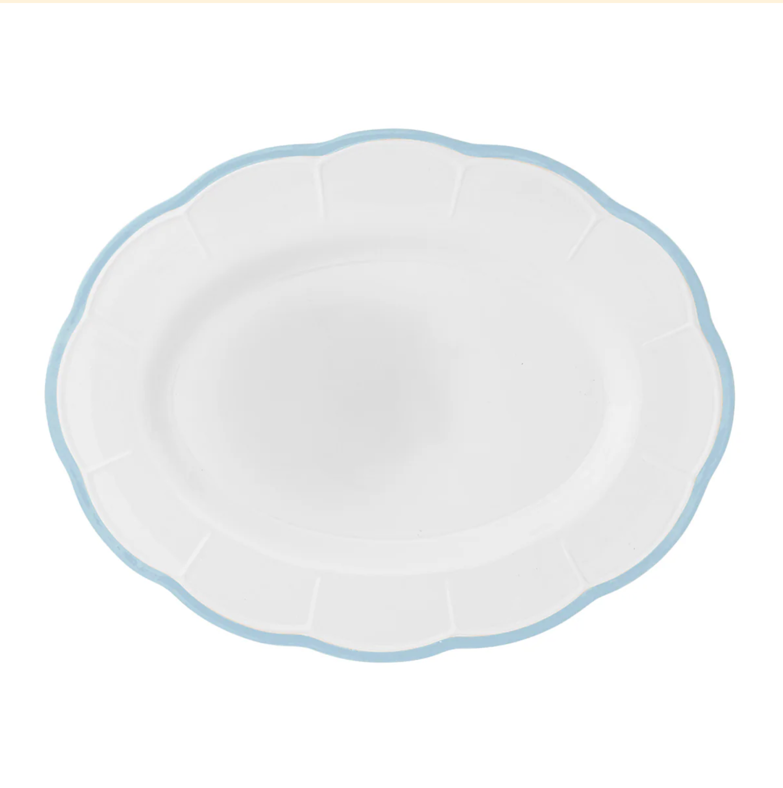 Petalo - Serveerbord - Blauw - Ø 36 cm