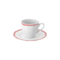 Petalo - Espressokopje met schotel – Roze