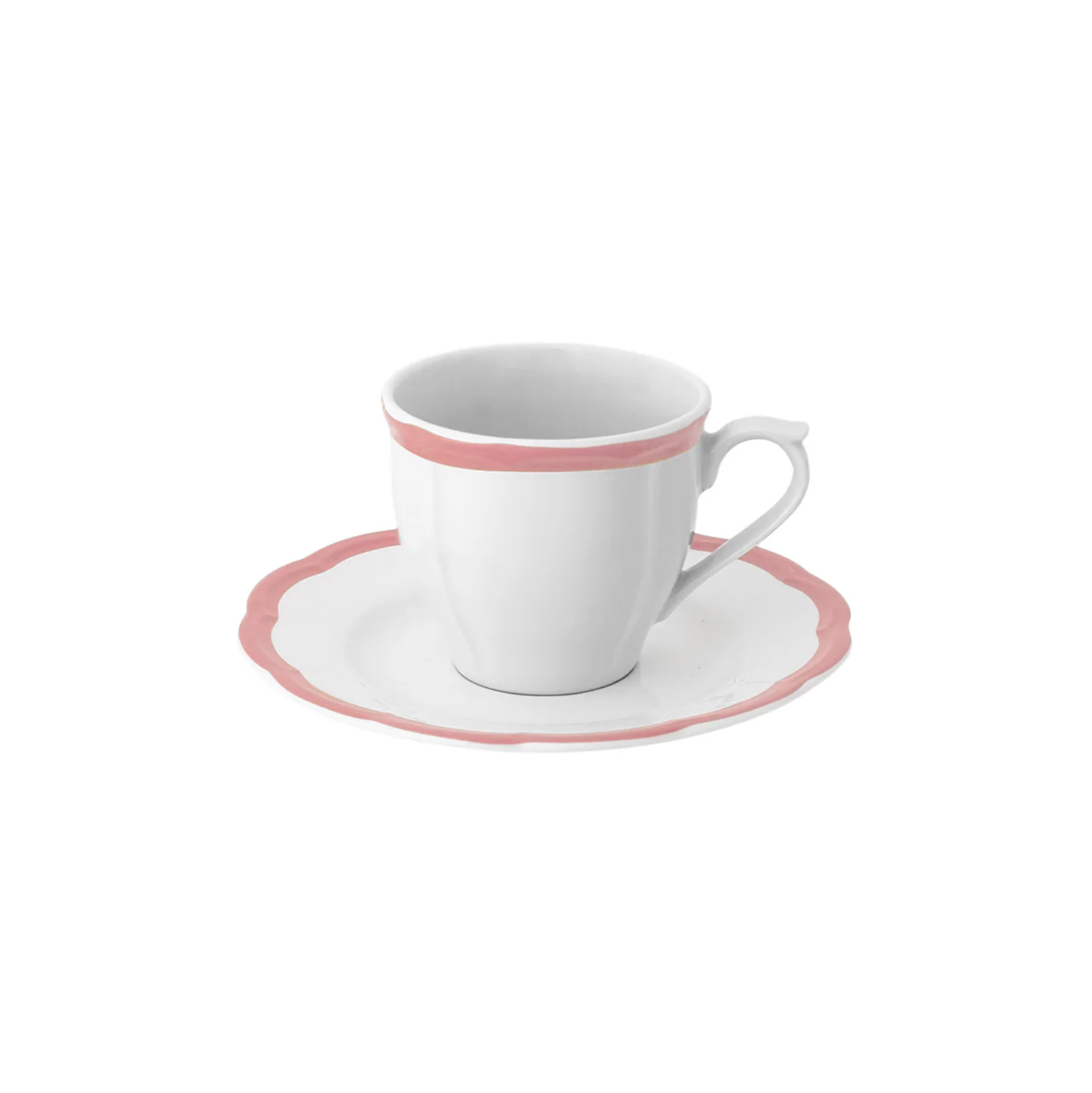 Petalo - Espressokopje met schotel – Roze
