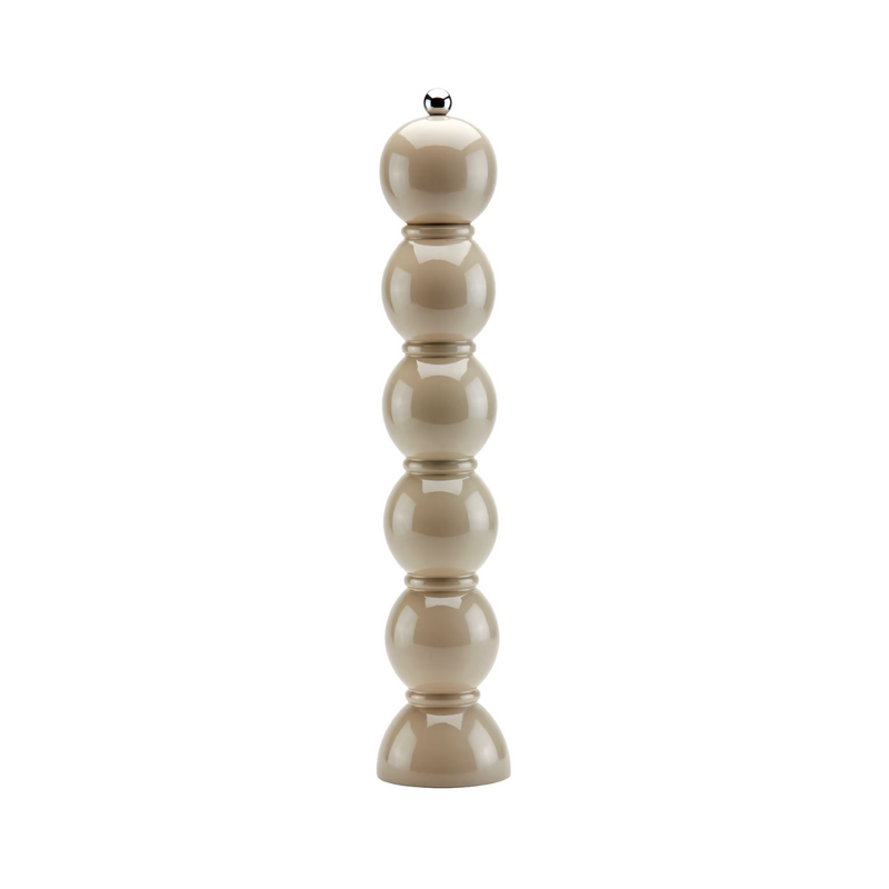 Zout- of Pepermolen Bobbin XL 35 cm – Cappuccino