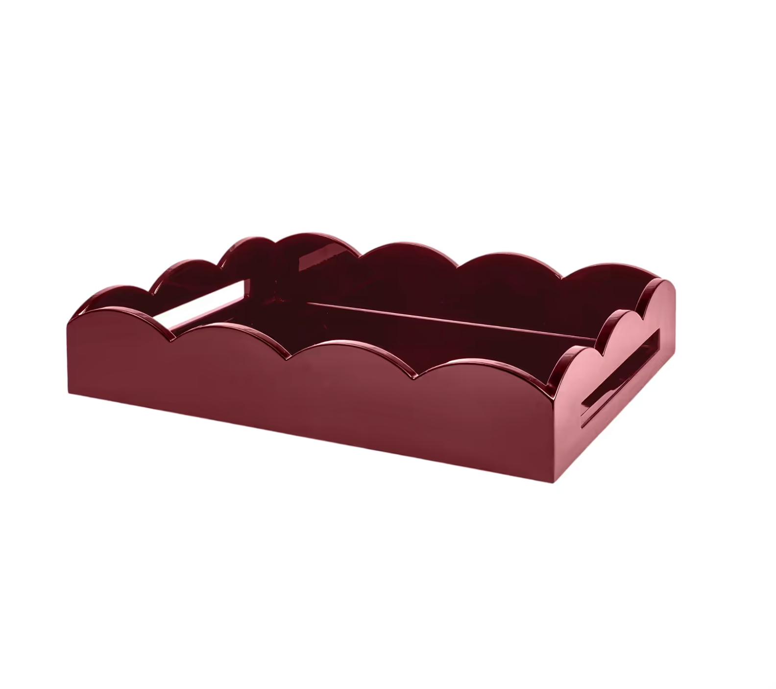 Scalloped Dienblad – Cherry