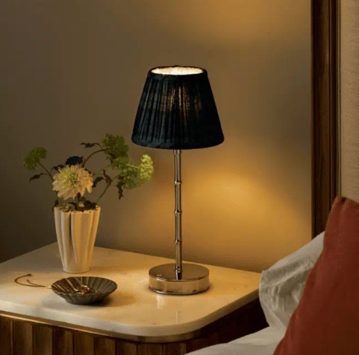 Empire Lampshade – Navy Tartan (16 cm)