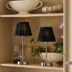Empire Lampshade – Navy Tartan (16 cm)