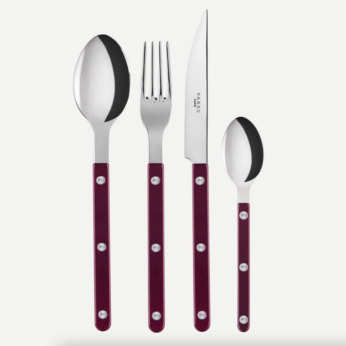 Sabre Pearly bestek voor 6 ivoor