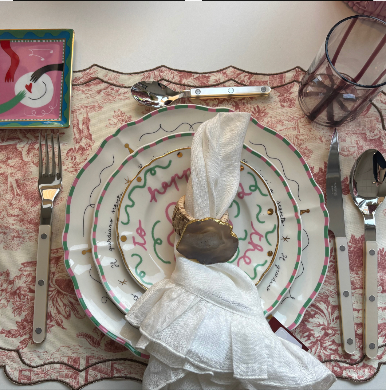 Gitane Linnen Servet – Wit