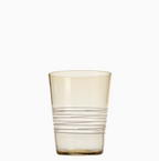 Melting Pod - Amber geel - Set van 6 Glazen