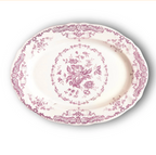 Rose - Serveerbord- Roze - Ø 30.5 cm