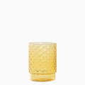 Set of 4 stackable glasses - Yellow