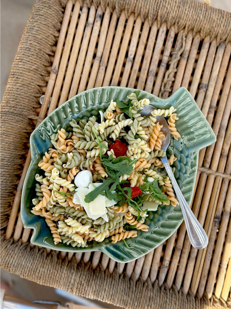 Fish plate - Green - 28cm