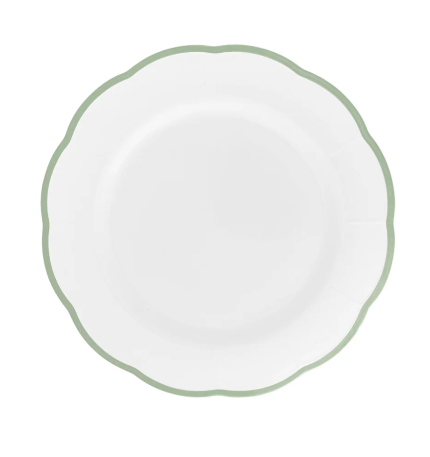 Petalo - Ontbijtbord – Groen – Ø 20,9 cm