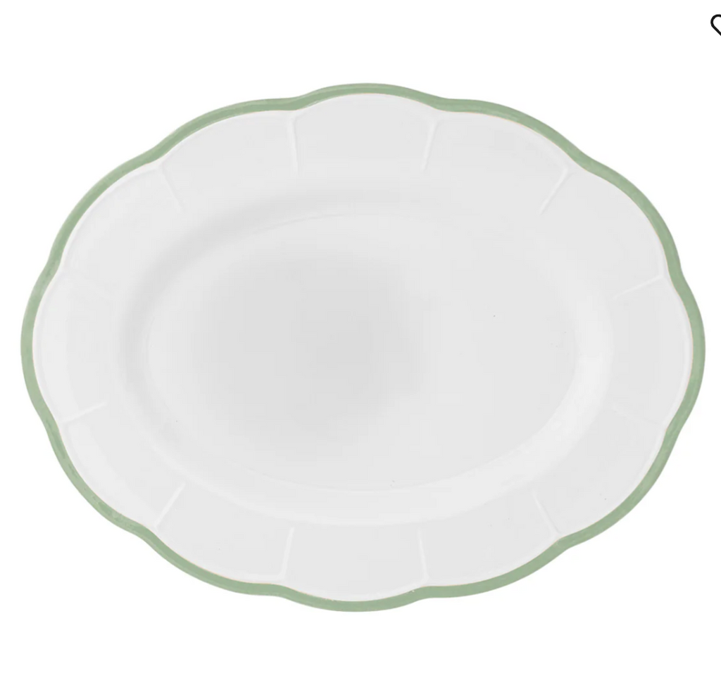 Petalo - Serveerbord - Groen - Ø 36 cm