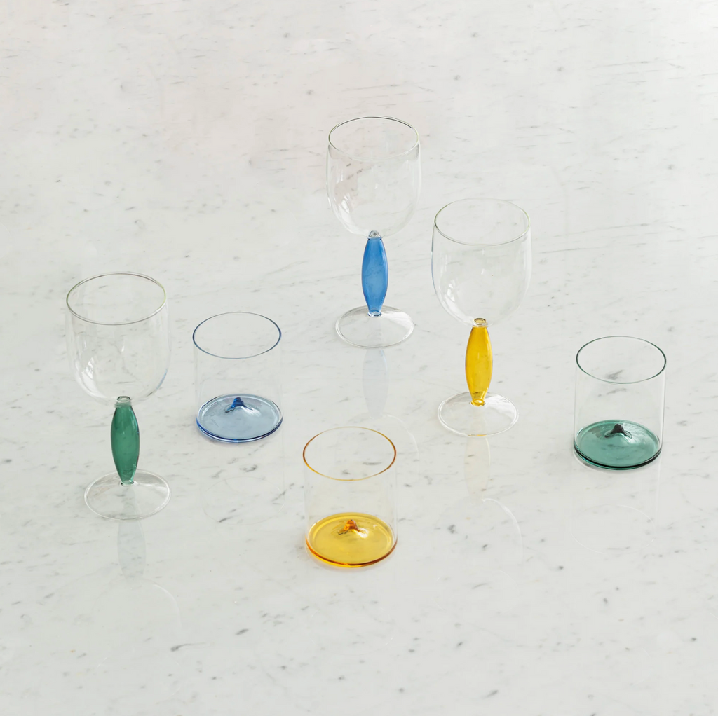 Drop Glass - Transparent (Set of 4) 
