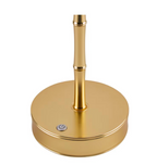 Bamboo Table Lamp Base – Gold (25 cm)