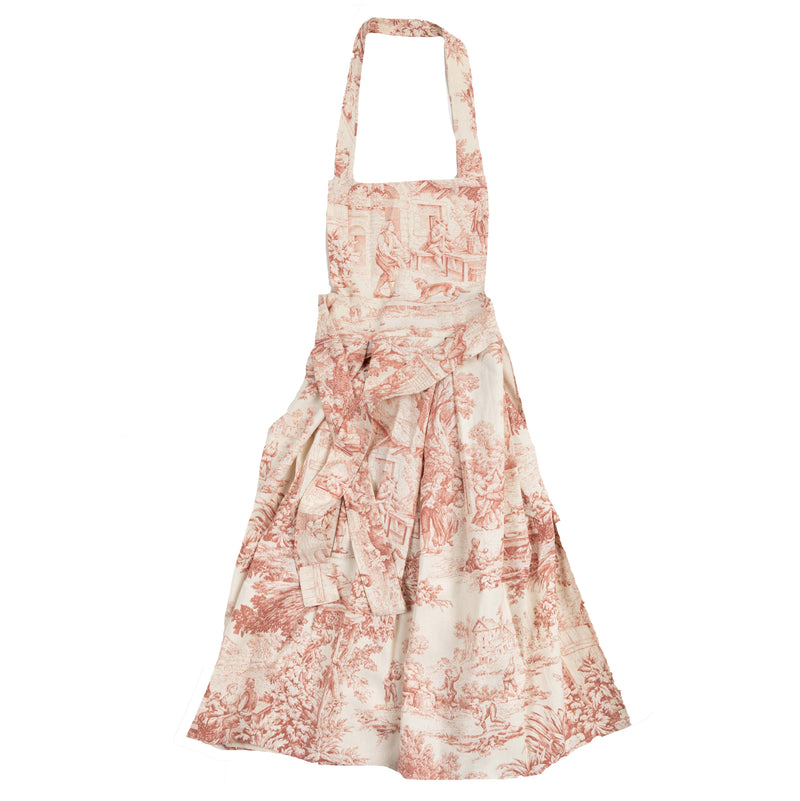 Kitchen apron - Toile de Jouy