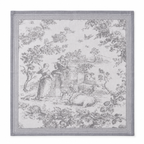 Cotton napkin Toile de Jouy 45 x 45 cm
