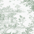 Tafellaken Toile De Jouy - Olijfgroen
