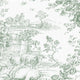 Tafellaken Toile De Jouy - Olijfgroen