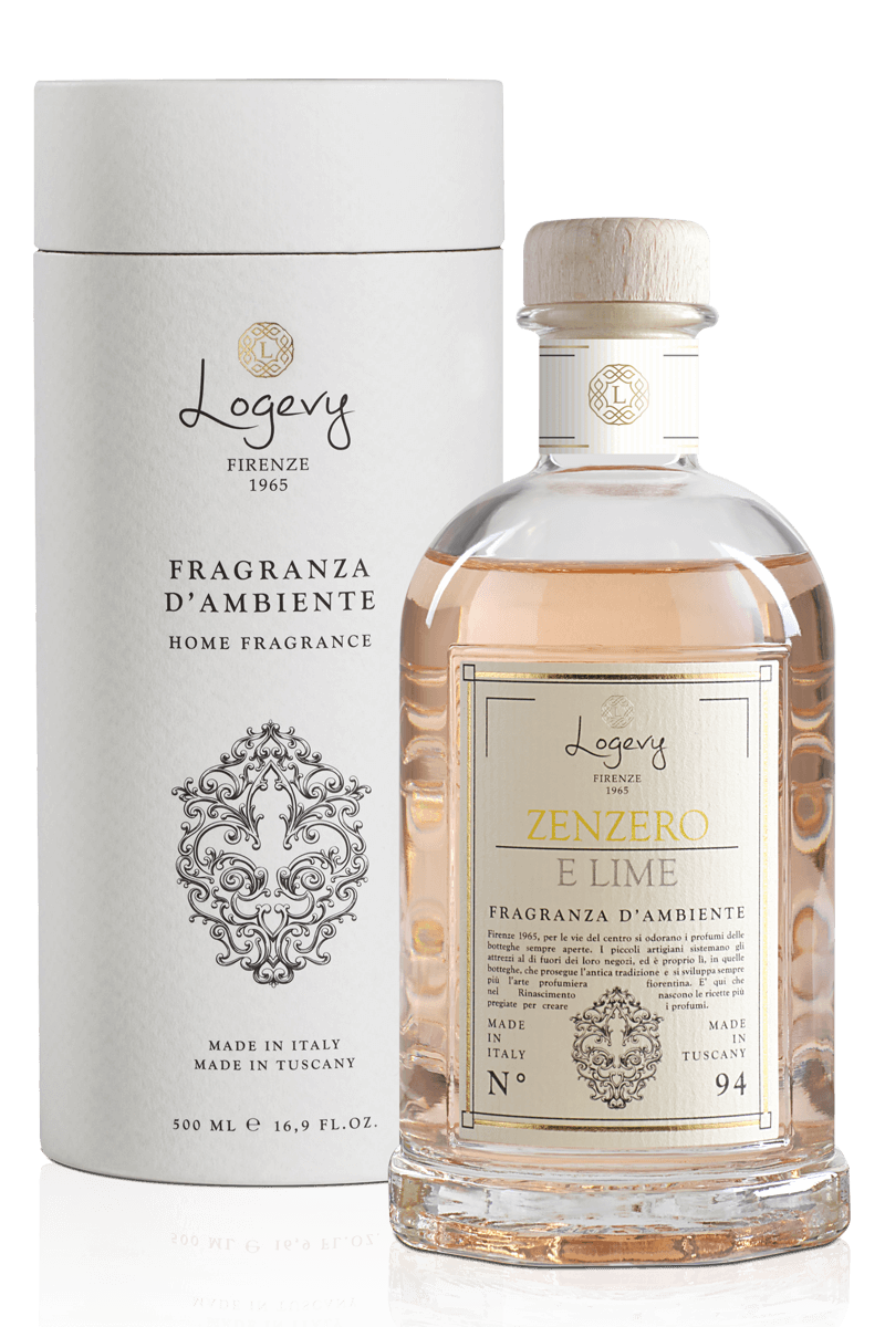 Geurdiffuser - Zenzero e Lime (100 - 500ml)