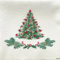 Papieren kerst- en winterservetten 25x25