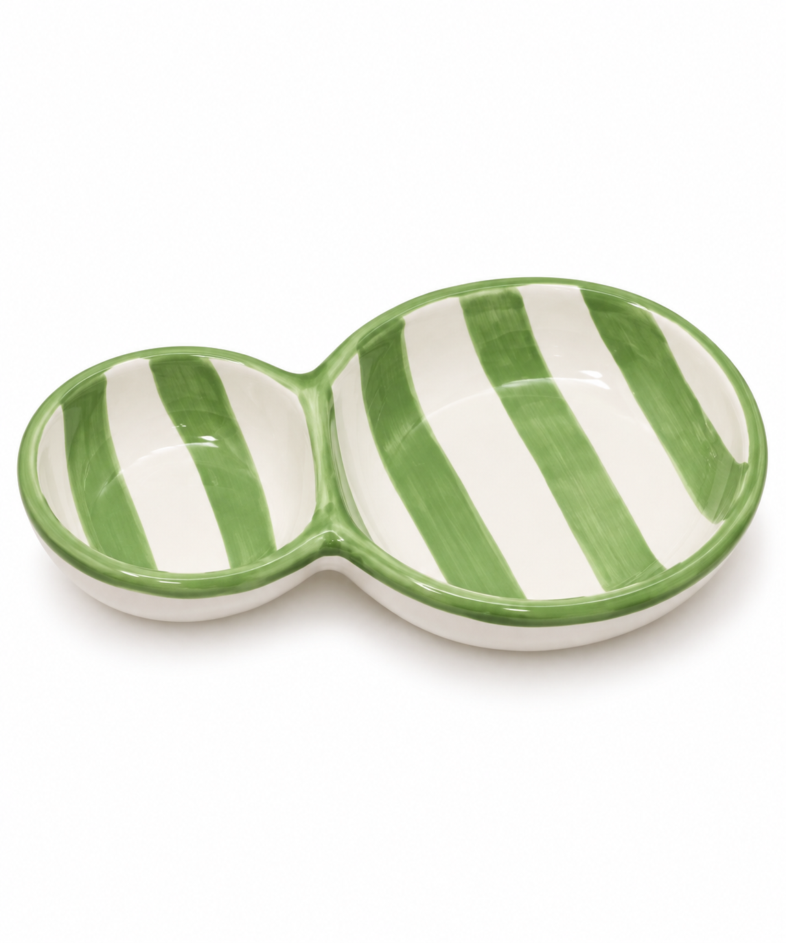 Double dish – 17 x 11 x H 3 cm